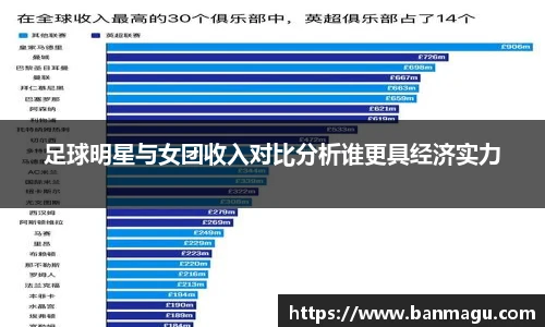 足球明星与女团收入对比分析谁更具经济实力